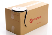 VELCRO Brand PS14 Stick-on 16mm tape BLACK LOOP case of 45 rolls