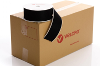 VELCRO Brand PS14 Stick-on 100mm tape BLACK HOOK case of 9 rolls