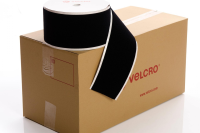 VELCRO Brand PS14 Stick-on 150mm tape BLACK LOOP case of 6 rolls
