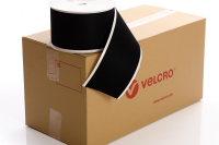 VELCRO Brand PS14 Stick-on 150mm tape BLACK HOOK case of 6 rolls
