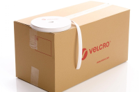 VELCRO Brand PS18 Stick-on 20mm tape WHITE LOOP case of 42 rolls