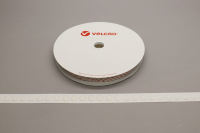 VELCRO Brand PS14 Stick-on 19mm coins WHITE LOOP 25mtr roll