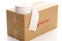 VELCRO Brand PS14 Stick-on 100mm tape WHITE HOOK case of 9 rolls