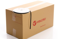 VELCRO Brand PS14 Stick-on 10mm tape BLACK HOOK case of 60 rolls
