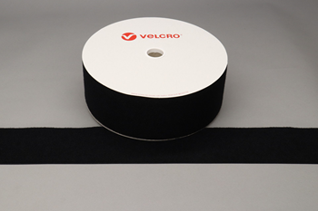 Velcro® Brand Sew-On 100mm Fr Tape Black Loop 25mtr Roll