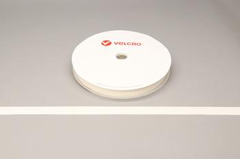 VELCRO® Brand PS14 Stick-on 20mm tape WHITE HOOK 25mtr roll