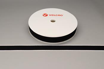 VELCRO® Brand PS14 Stick-on 38mm tape BLACK LOOP 25mtr roll