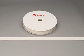 VELCRO® Brand PS14 Stick-on 30mm tape WHITE HOOK 25mtr roll