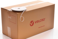 VELCRO Brand ONE-WRAP 10mm tape WHITE case of 72 rolls