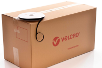 VELCRO Brand ONE-WRAP 10mm tape BLACK case of 72 rolls