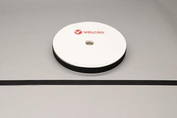 VELCRO® Brand PS14 Stick-on 25mm tape BLACK HOOK 25mtr roll