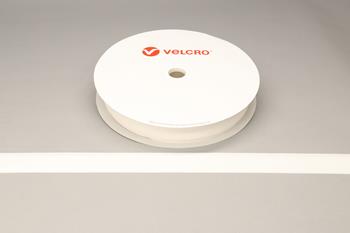 VELCRO® Brand PS14 Stick-on 38mm tape WHITE LOOP 25mtr roll