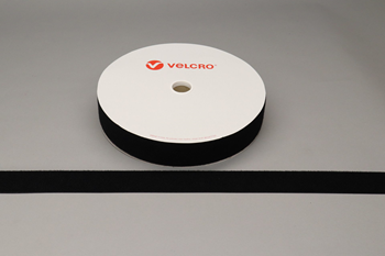 VELCRO® Brand Sew-On 50mm FR Tape Black Loop 25mtr Roll