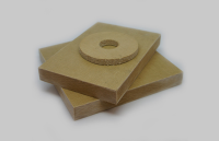 Fabric Reinforced Bearing Pad For End Stop Buffers In Steelworks