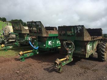 Rear Discharge Manure Spreader Hire In The UK