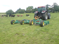 Hire Major grass toppers for grassland maintenance