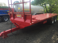 Agricultural trailer hire for projects in Brecon