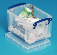 1.6 Ltr Clear Really Useful Plastic Storage Box