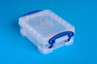 0.2 Ltr Clear Really Useful Plastic Storage Box