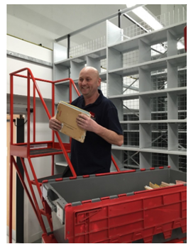 Smart Office Relocation and Reduction of Mobile Shelving