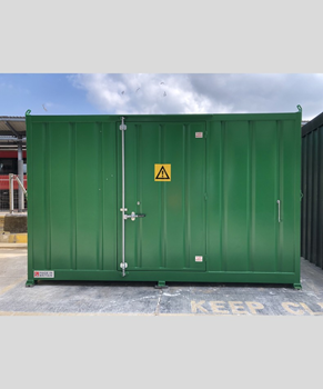Train Depot Container Storage