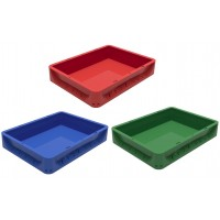 Colour Coded Plastic Storage Containers For Healthcare Sectors