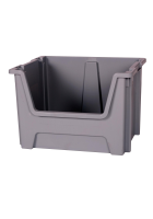 50 Litre Industrial Style Open Fronted Bin For Retailers