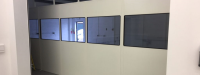 Solid Partitioning System for Industrial Offices