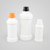White Plastic Juice Bottles HDPE