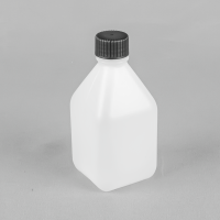 Square Non Tamper Evident HDPE Plastic Bottles