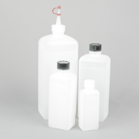 Narrow Neck Rectangular Plastic Bottle Series 310 HDPE