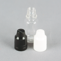 10ml ‘Crystal’ Clear Bottle – Tip Inserted