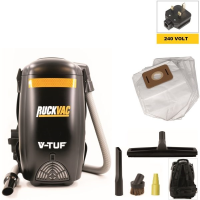 V&#45;Tuf RuckVac&#45;240 HEPA Back Pack Vacuum 240v For DIY Experts