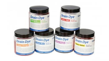 Non-Toxic Drain Dye for Leak Detection