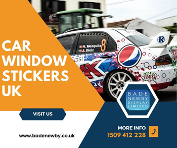Why Invest In Custom Car Window Stickers In UK For Business Growth