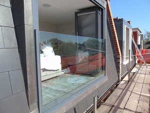 Frameless Glass Juliet Balcony Balustrade