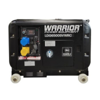 Warrior 5500 Watts Silent Diesel Generator - Wireless Remote