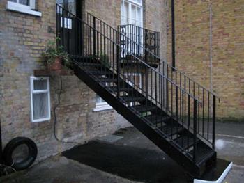 Renovation of Existing Steel Staircases