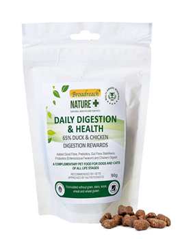 Digestion Reward Treats – 65% Duck and Chicken for Dogs, Cats, Kittens and Puppies