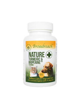 Organic Turmeric & Bioprene for Dogs, Cats, Puppies & Kittens – 60 sprinkle capsules