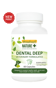 Dental Deep for Dogs, Cats, Puppies and Kittens – 60 Capsules