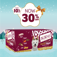 Burns Wet Food -&#42 Now with 30% off * Festive Turkey with all the Trimmings