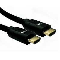 3 Metre HDMI, version 2.1 with 8K support - Black braided cable