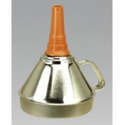 SEALEY Funnel Metal with Filter 160mm