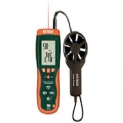 Extech CFM &#47; CMM Thermo&#45;Anemometer + INFRARED Thermometer USB HD