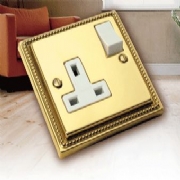 Brass style light switches