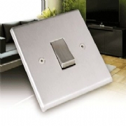 Brushed Metal light switches