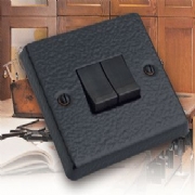wrought iron effect light switches