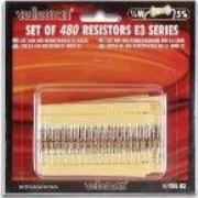 K&#47;RES&#45;E3 480 Assorted E3 series ¼ watt Resistors