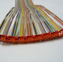 Twisted Pair Rainbow IDC Ribbon Cable